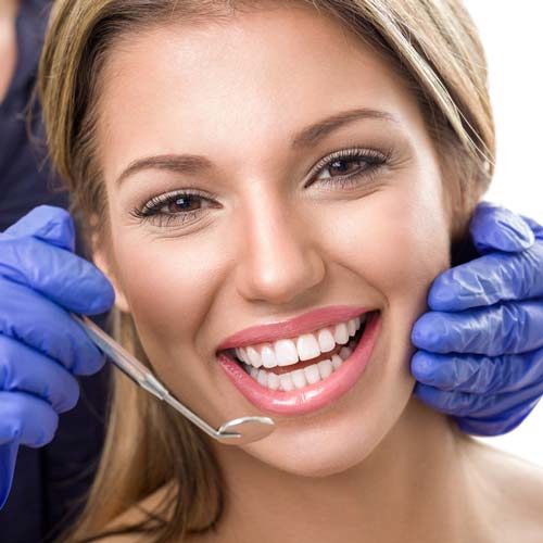 Dental Exam for Woman